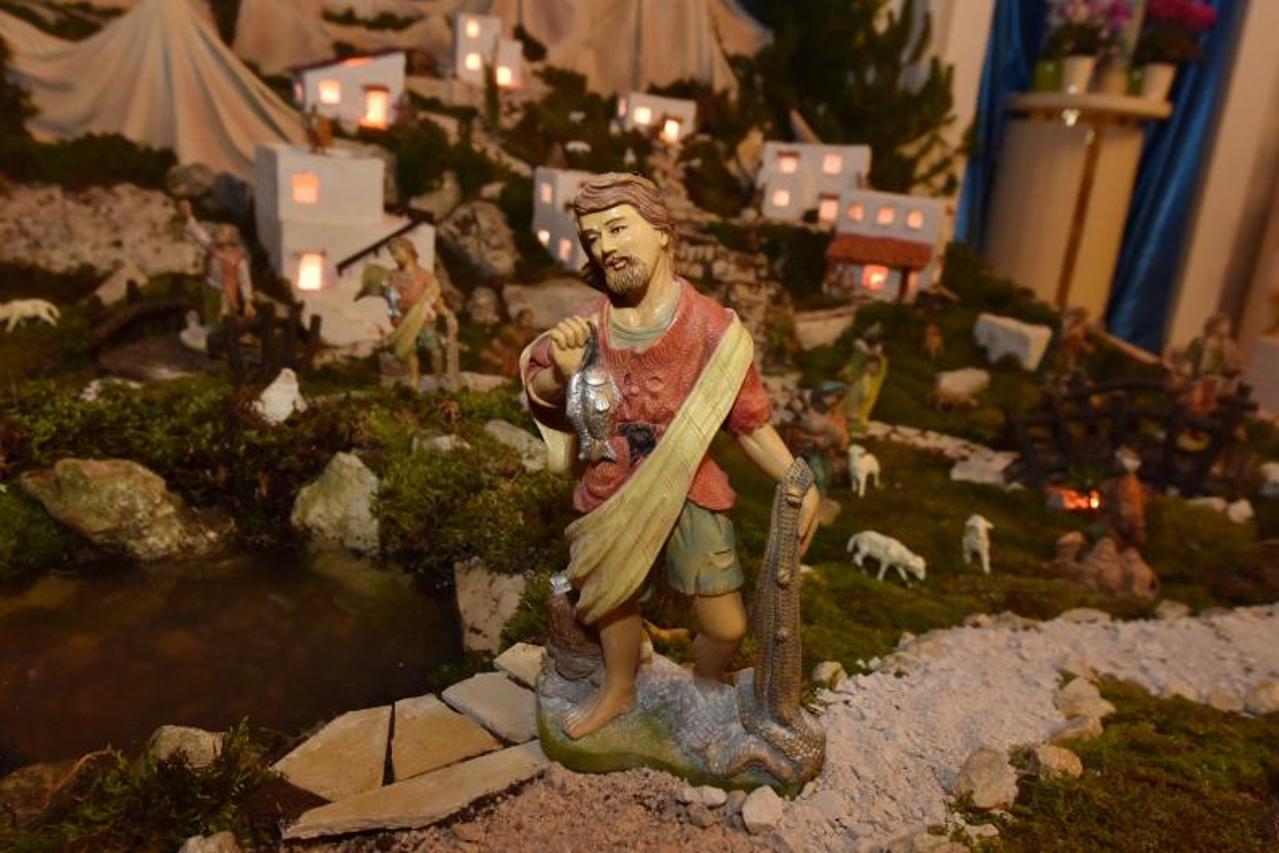 Božićne jaslice u Kistanje