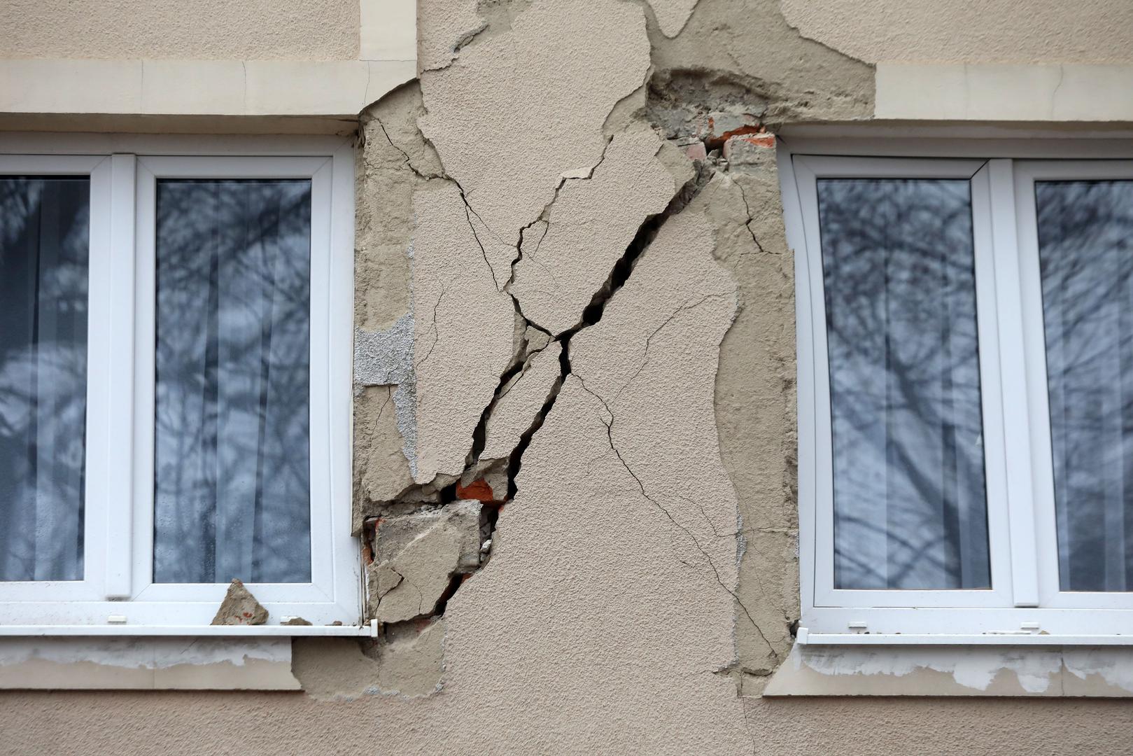 03.01.2021., Petrinja - Razrusen centar grada od potresa. Photo: Marin Tironi/PIXSELL