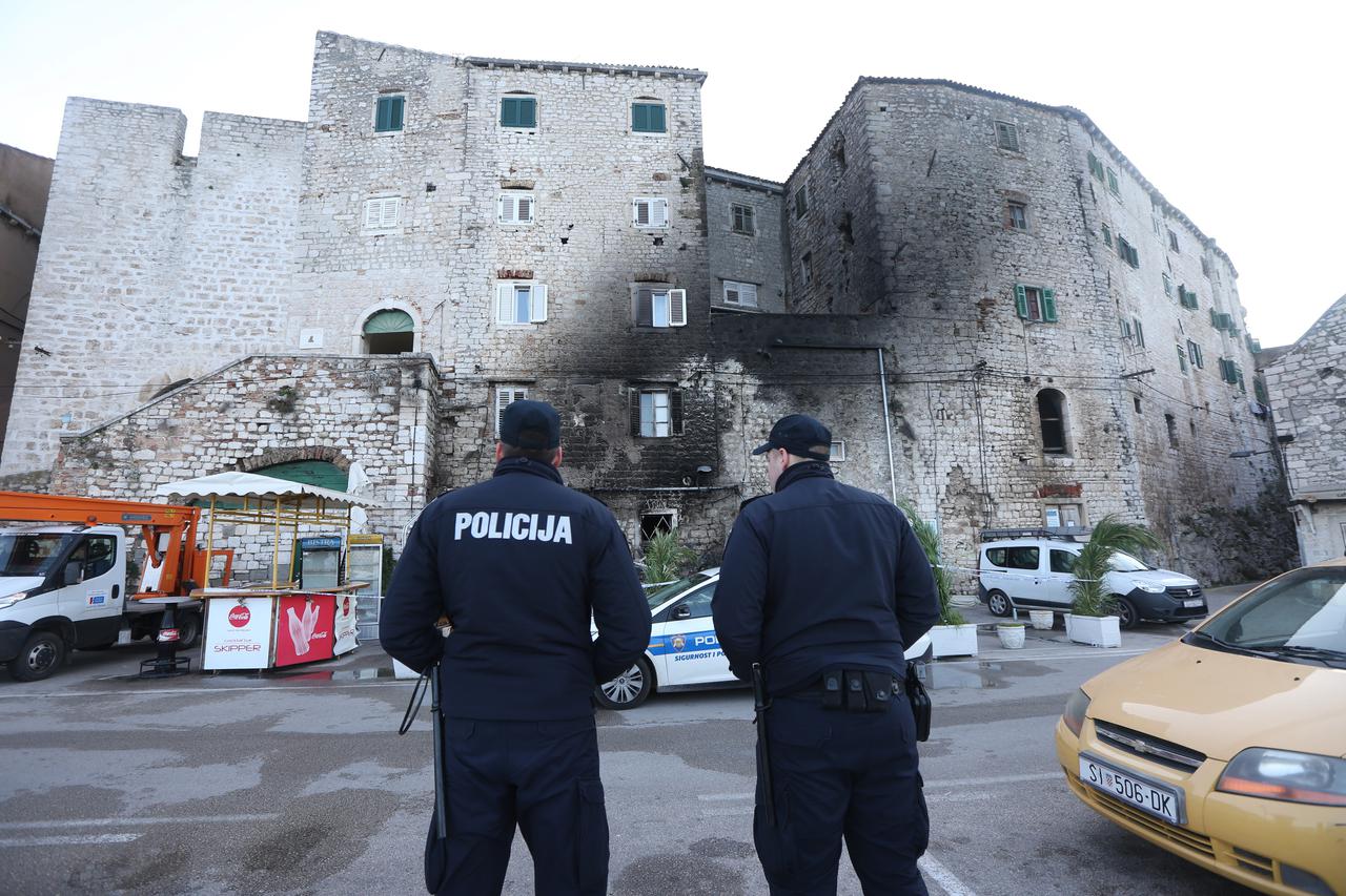 požar u Šibeniku