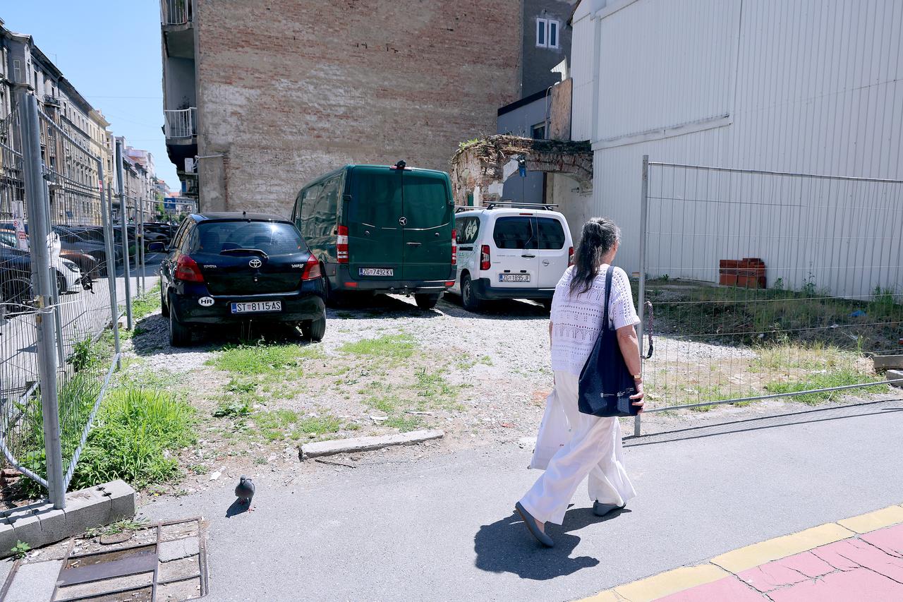Zagreb: Prostor na križanju Petrinjske i Đorđićeve danas je parkiralište