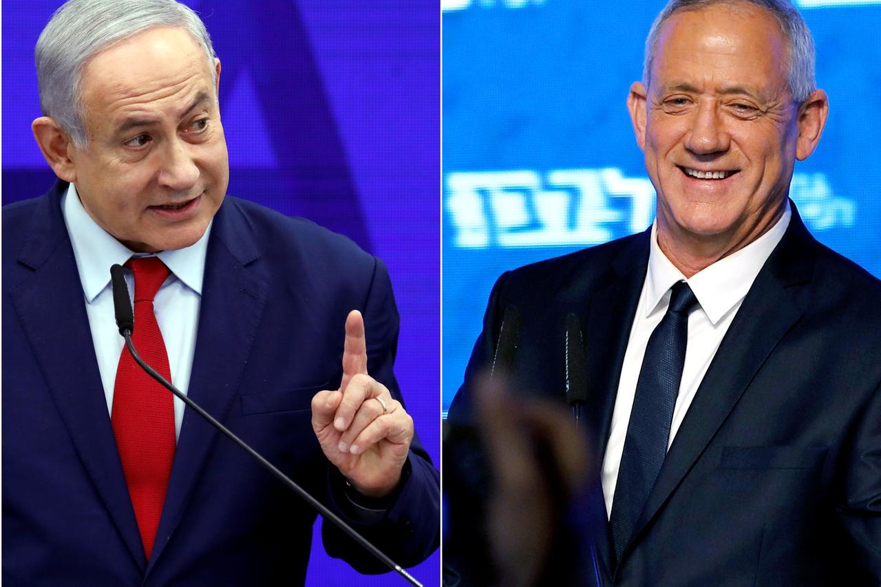Benjamin Netanyahu i Benny Gantz