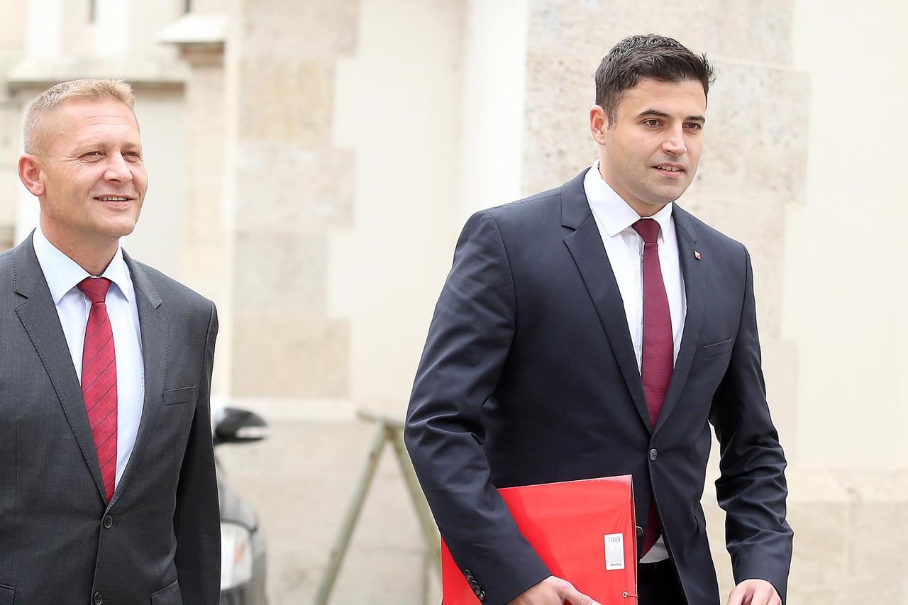 Krešo Beljak i Davor Bernardić