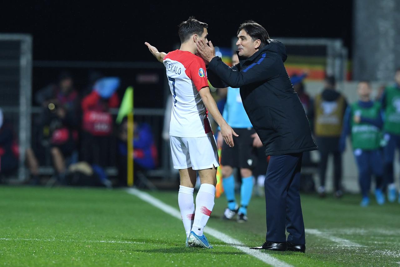 Josip Brekalo i Zlatko Dalić