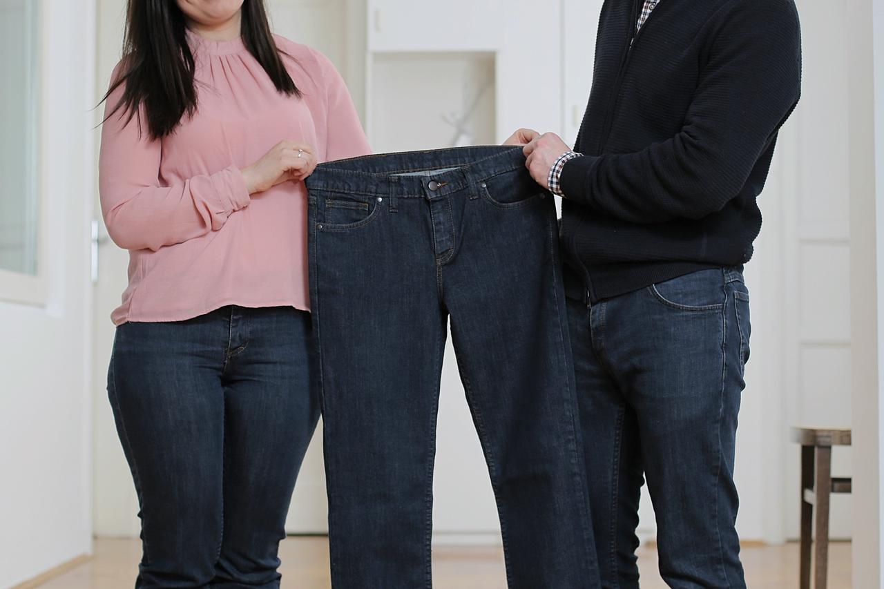 14.04.2016., Zagreb - Brend Cehla iz Hrvatskog Leskovca bavi se proizvodnjom traperica. Vlasnici tvrtke Nikolina Galesic i Matija Cerovecki.  Photo: Tomislav Miletic/PIXSELL