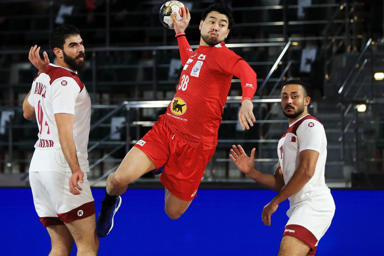 2021 IHF Handball World Championship - Preliminary Round Group C - Qatar v Japan