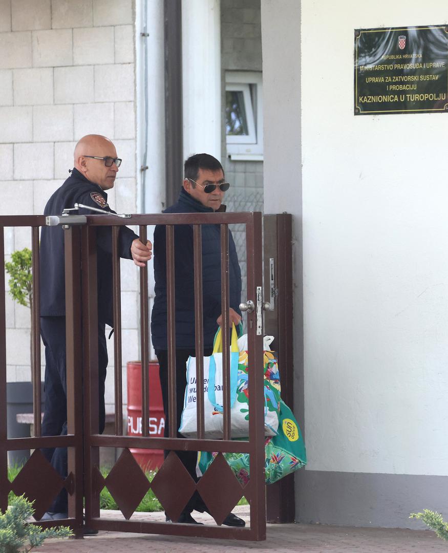 10.04.2024. Velika Gorica - Ivan Bulj, osuđen na 22 godine zatvora zbog ubojstva Anđele Bešlić izašao je na slobodu Photo: Sanjin Strukic/PIXSELL