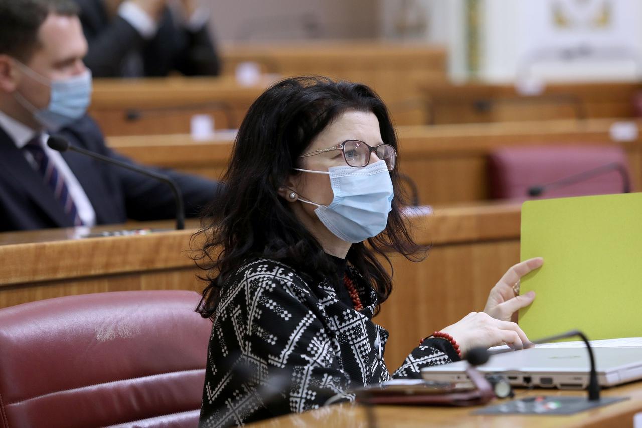 Zagreb: Nastavljena 6. sjednica Sabora