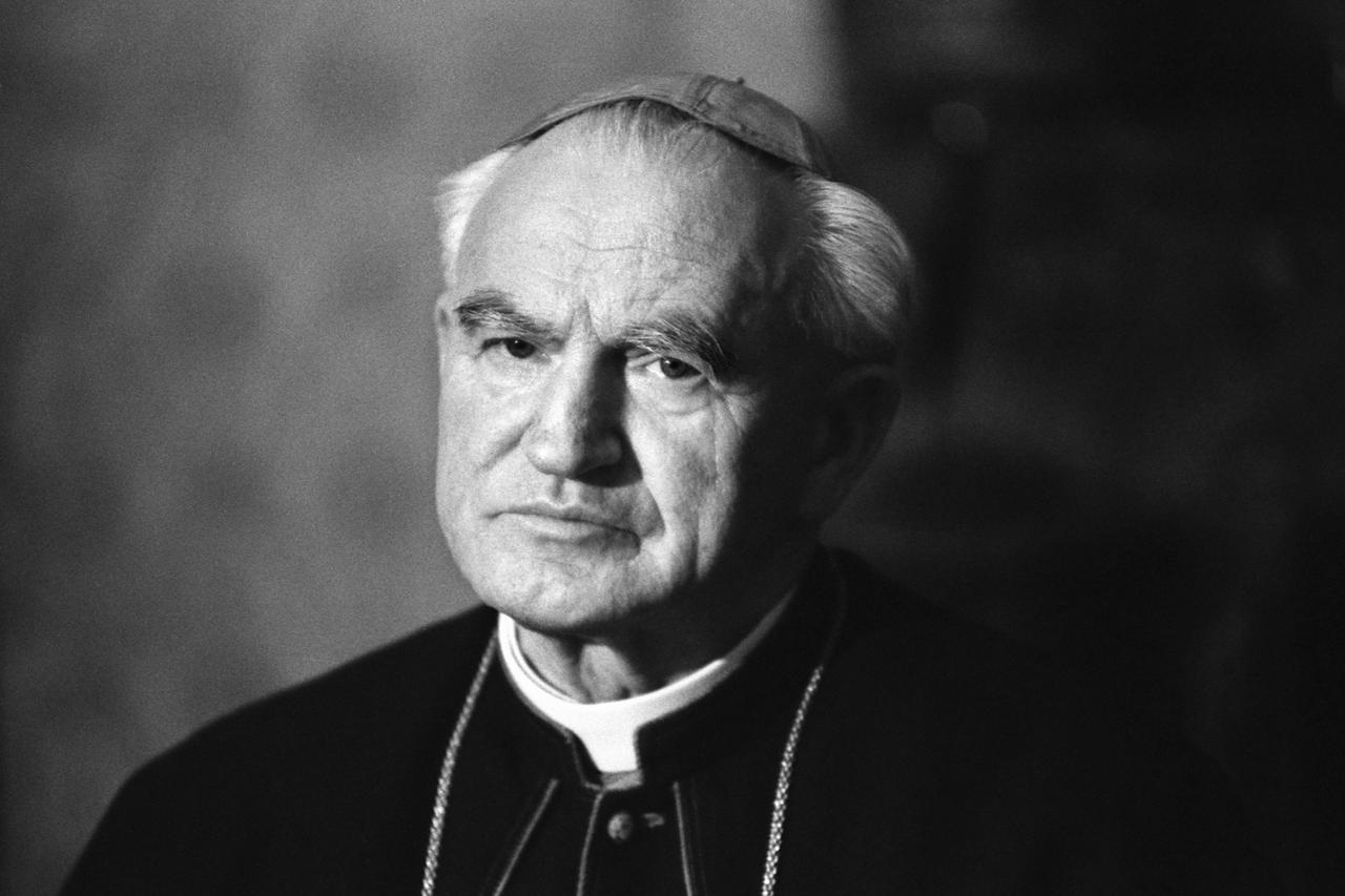 Kardinal Franjo Kuharić u razdoblju od 1992 - 1998 godine 