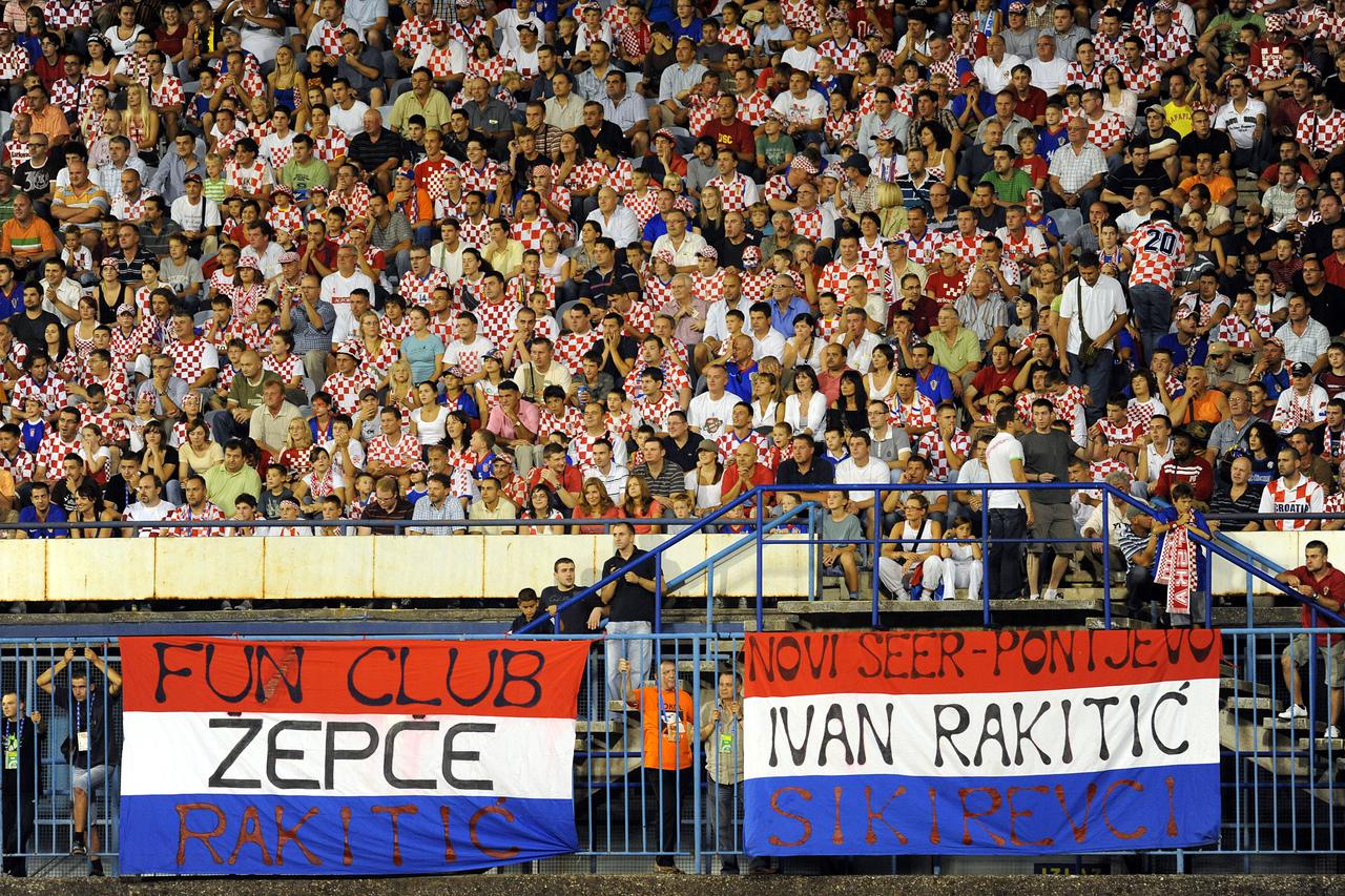 06. 09. 2008., Zagreb, Maksimirska ulica 128, Stadion Dinama - Kvalifikacijska grupa, 6. utakmica za svjetsko nogometno prvenstvo u Juznoafrickoj republici (JAR) koje ce se odrzati 2010 godine. Hrvatska nogometna reprezentacija veceras krece u osmi kvalif