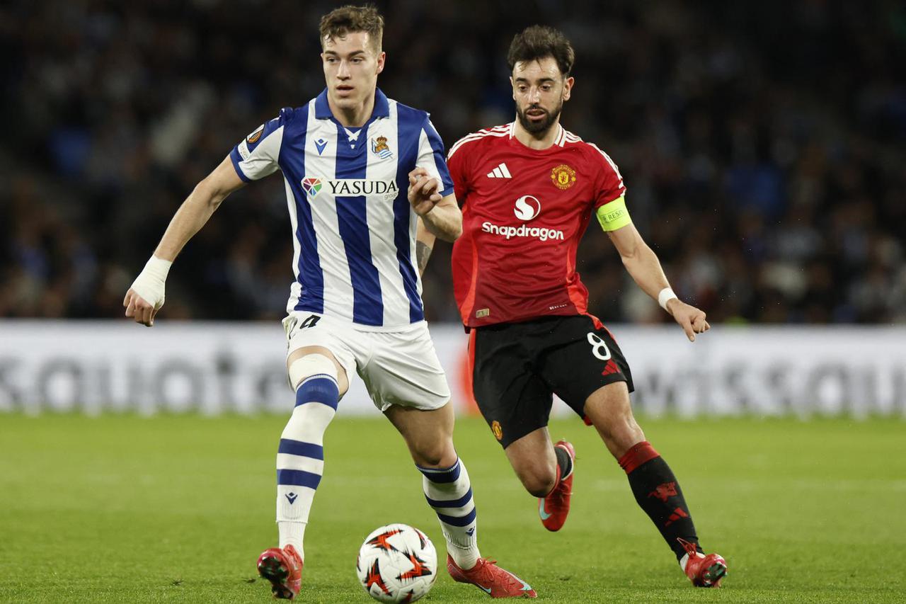 Europa League - Round of 16 - First Leg - Real Sociedad v Manchester United