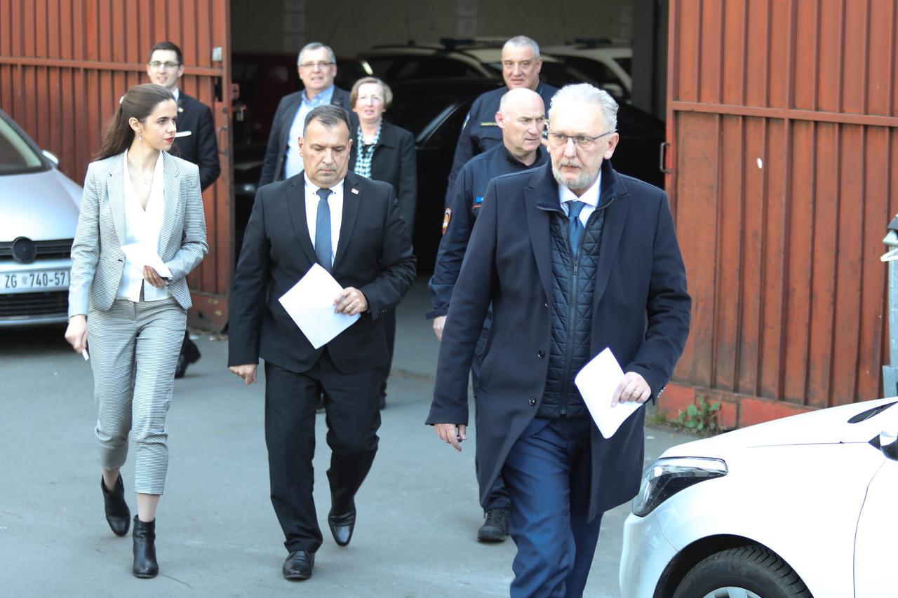 Ministar zdravstva Vili Beroš i ministar unutarnjih poslova Davor Božinović