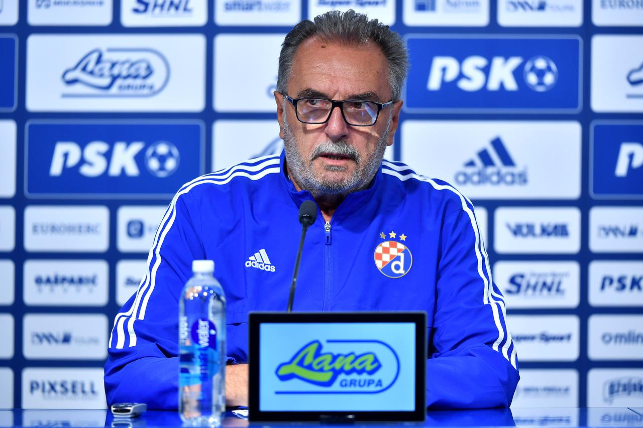 Zagreb: Ante Čačić održao konferenciju za medije uoči uzvrata protiv Ludogoretsa
