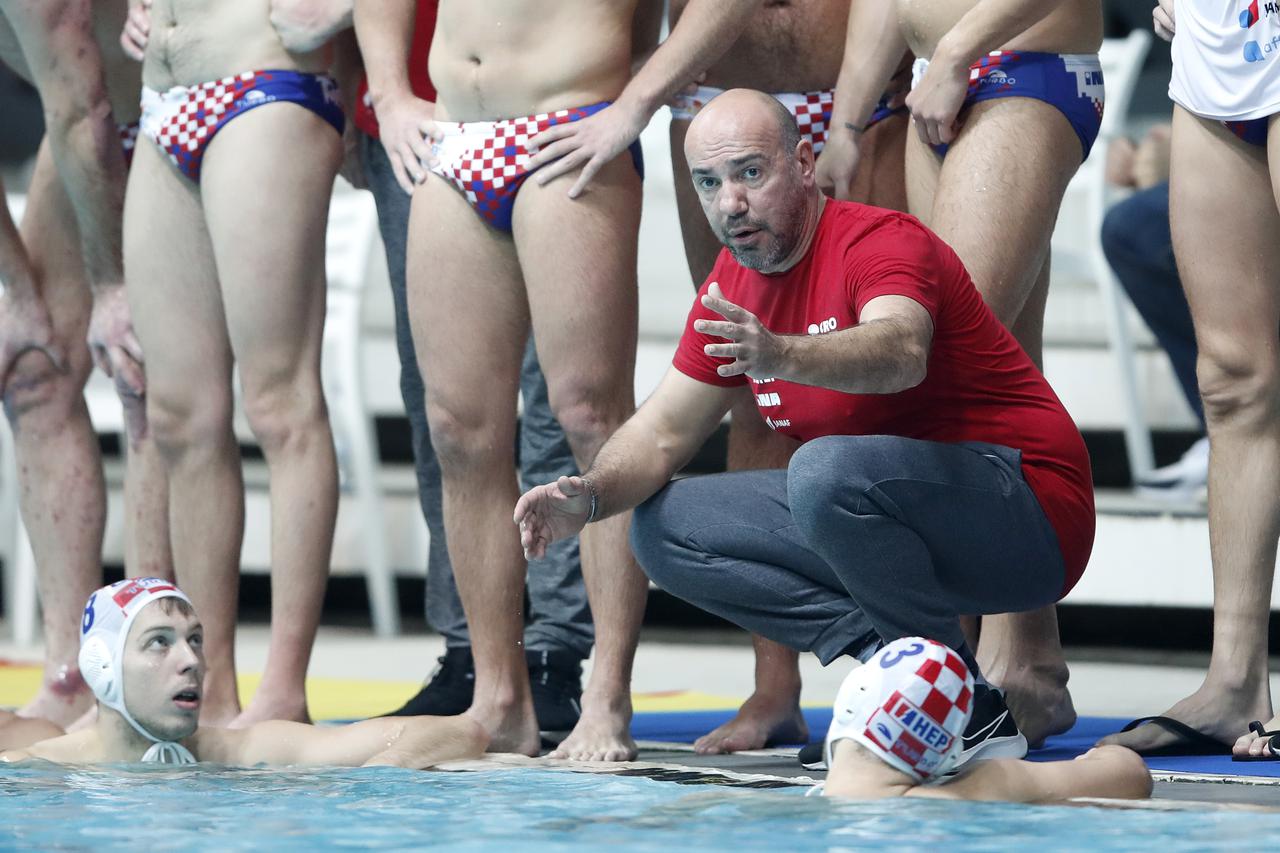 Zagreb: Vaterpolo utakmica 2. kola D skupine FINA Svjetske lige, Hrvatska - Rusija