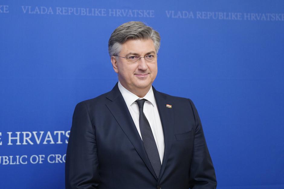 Zagreb: Andrej Plenković primio predsjednicu Europskog parlamenta Robertu Metsolu
