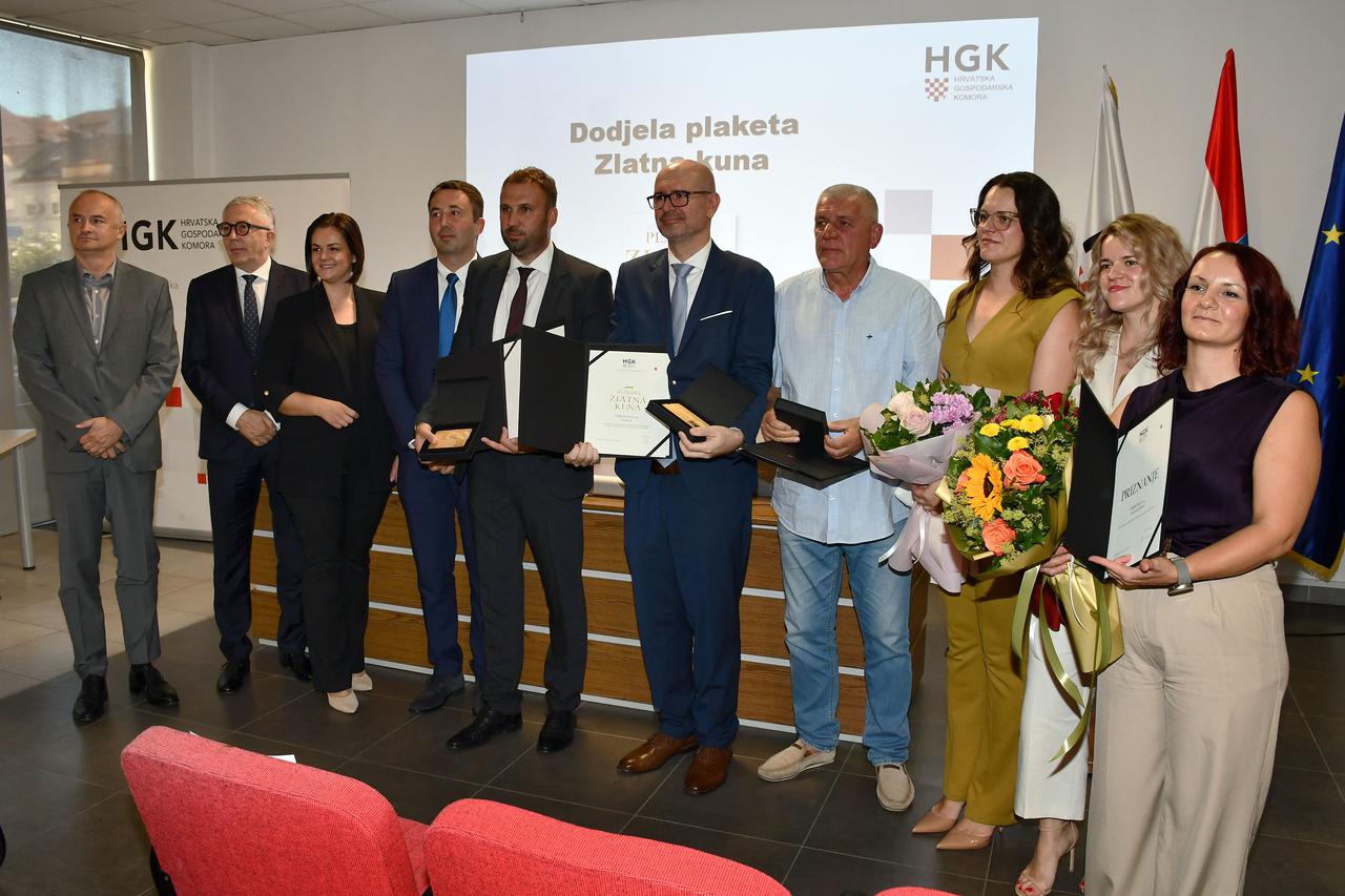 Slavonski Brod: Dodjela priznanja "Zlatna kuna 2025." najušpjesnijim tvrtkama