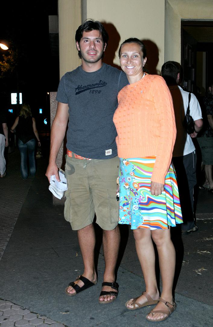 Godinu dana prije nego se oprostila od teniske karijere upoznala je Stipu Marića.