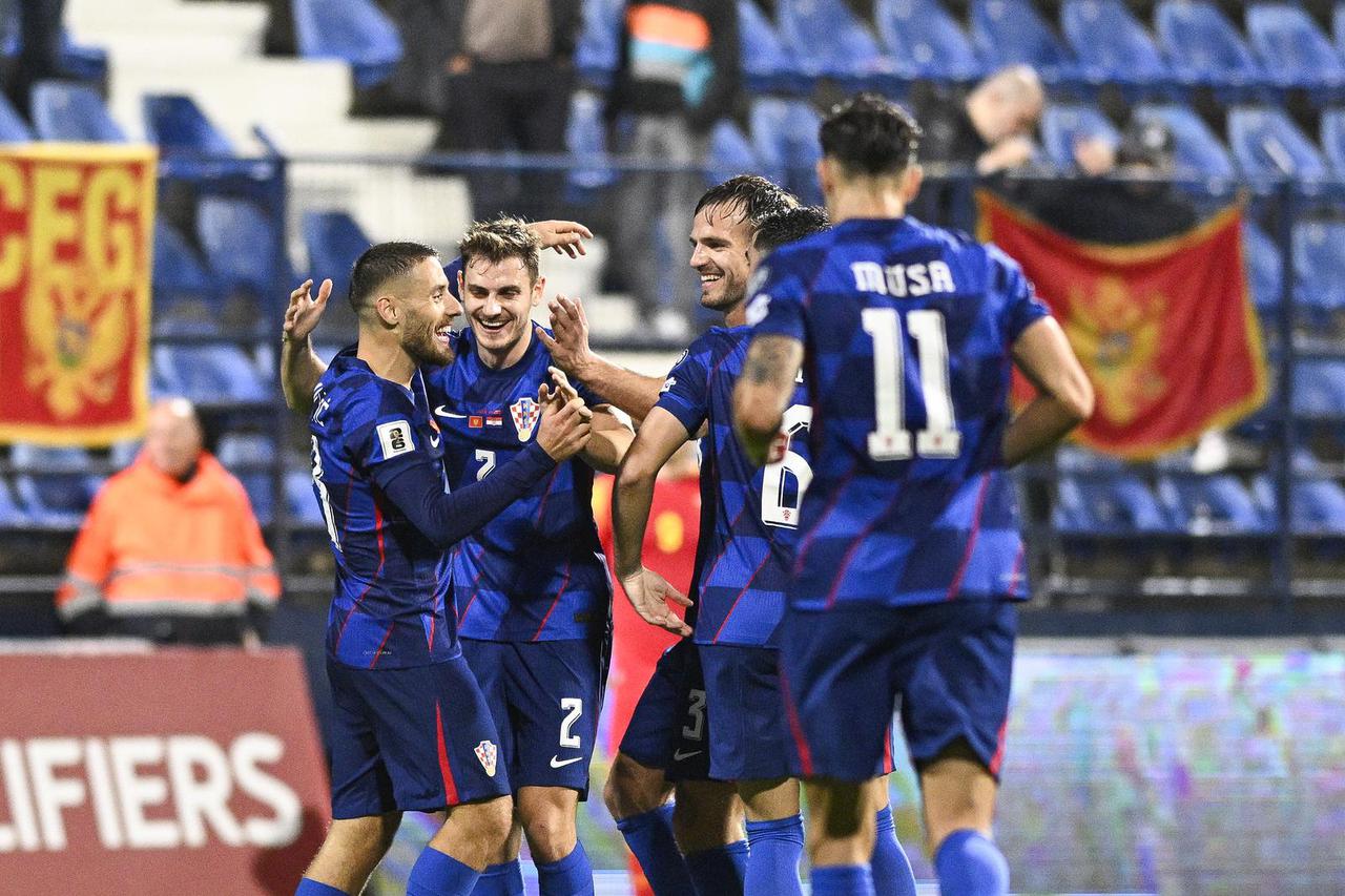 Utakmica kvalifikacija za Svjetsko nogometno prvenstvo 2026. Crna Gora - Hrvatska