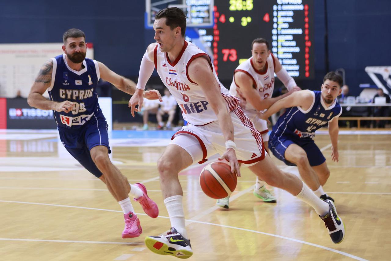 Osijek: Kvalifikacije za FIBA Svjetsko prvenstvo 2027, Hrvatska - Cipar.