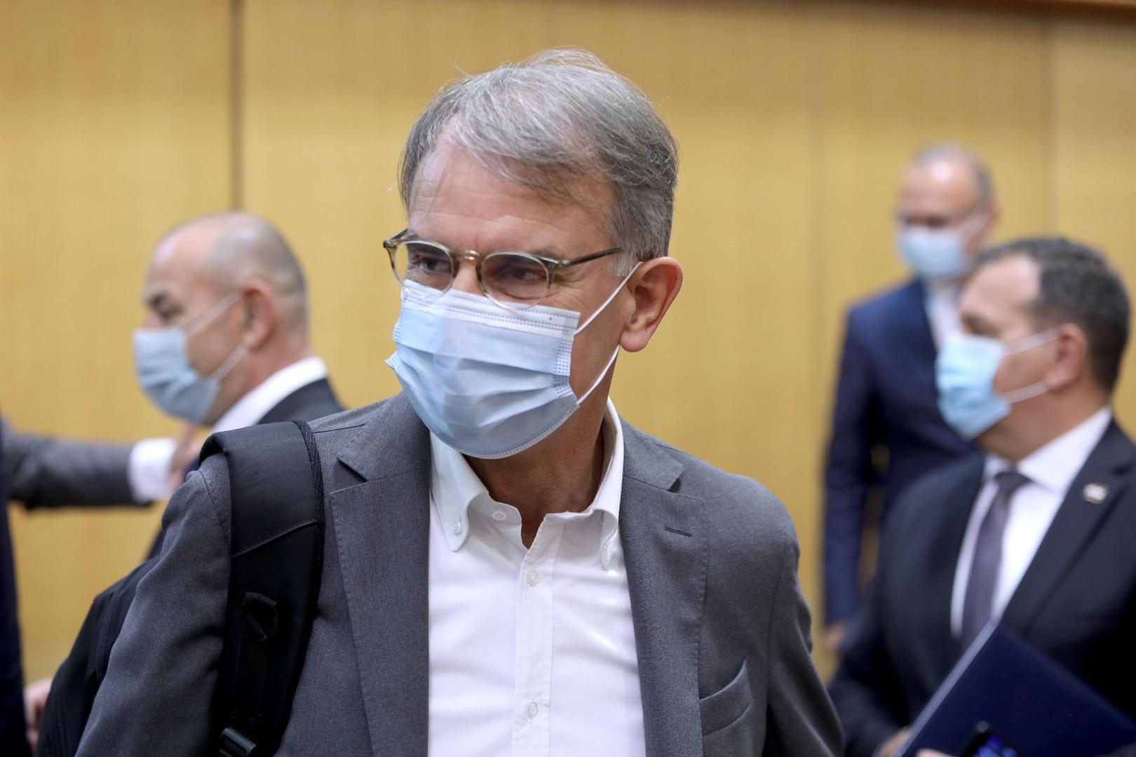 23.07.2020., Zagreb - 1. sjednica Hrvatskoga sabora nastavljena je danas predstavljanjem nove Vlade Republike Hrvatske. Glasovanje o povjerenju Vladi  ocekuje se u popodnevnim satima.Photo: Patrik Macek/PIXSELL