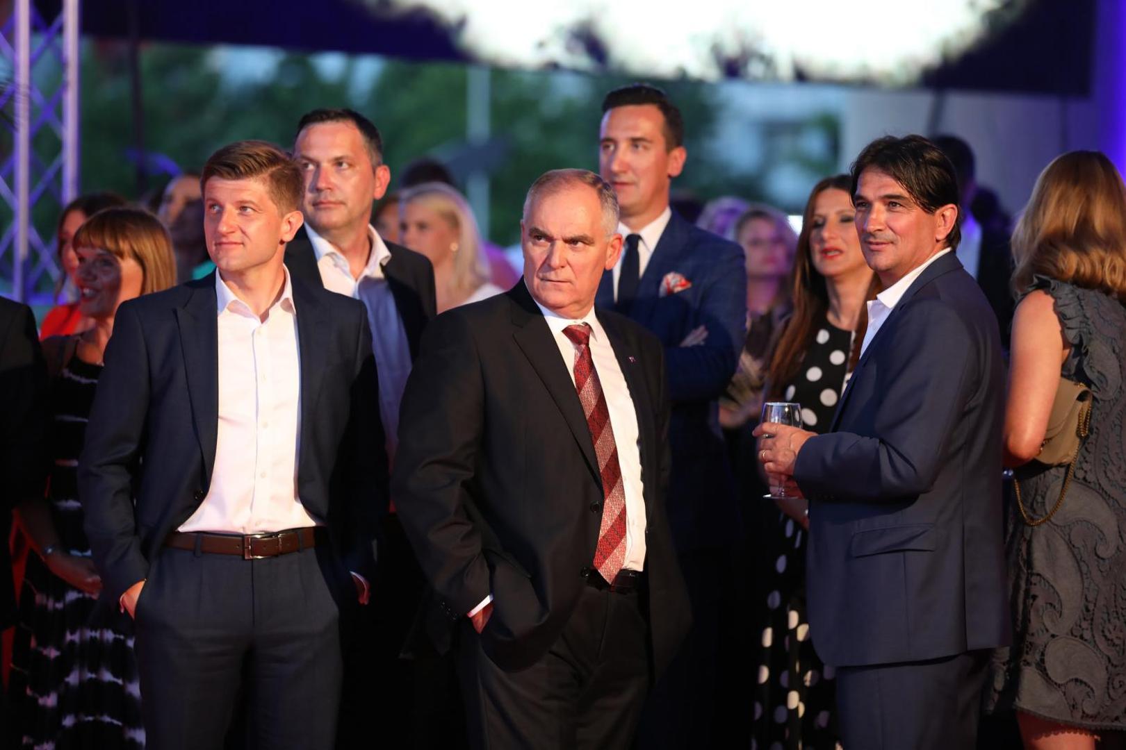 01.07.2019.,Zagreb - U MSU odrzana proslava povodom 60 godina Vecernjeg lista. Zdravko Maric, Zlatko Dalic.
Photo: Jurica Galoic/PIXSELL