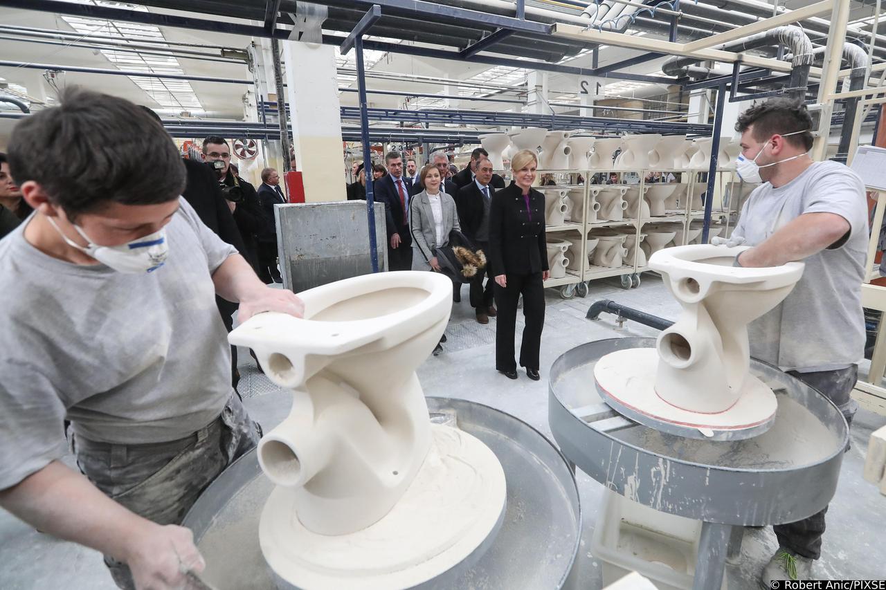 Predsjednica RH Kolinda Grabar Kitarović posjetila grad Zaprešić