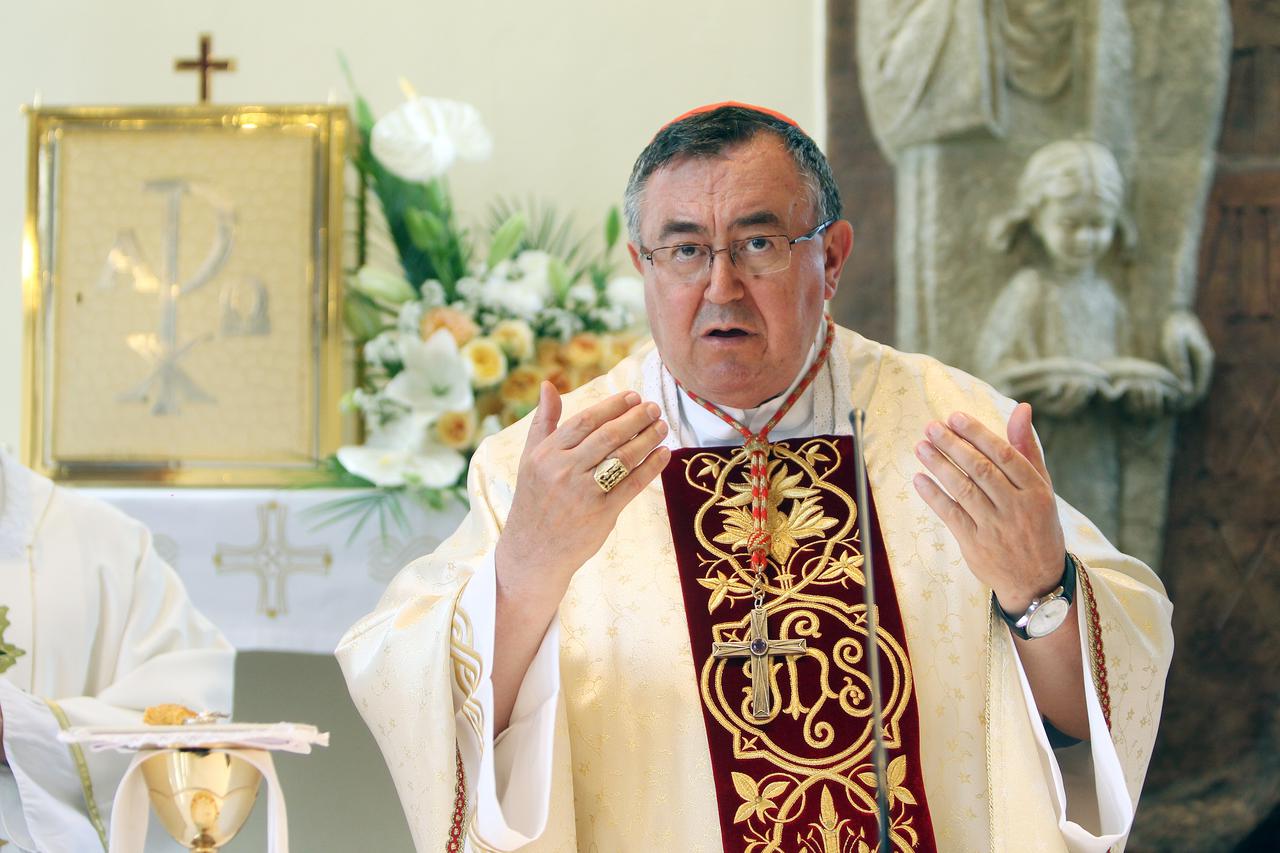 Vrhbosanski nadbiskup kardinal Vinko Puljić