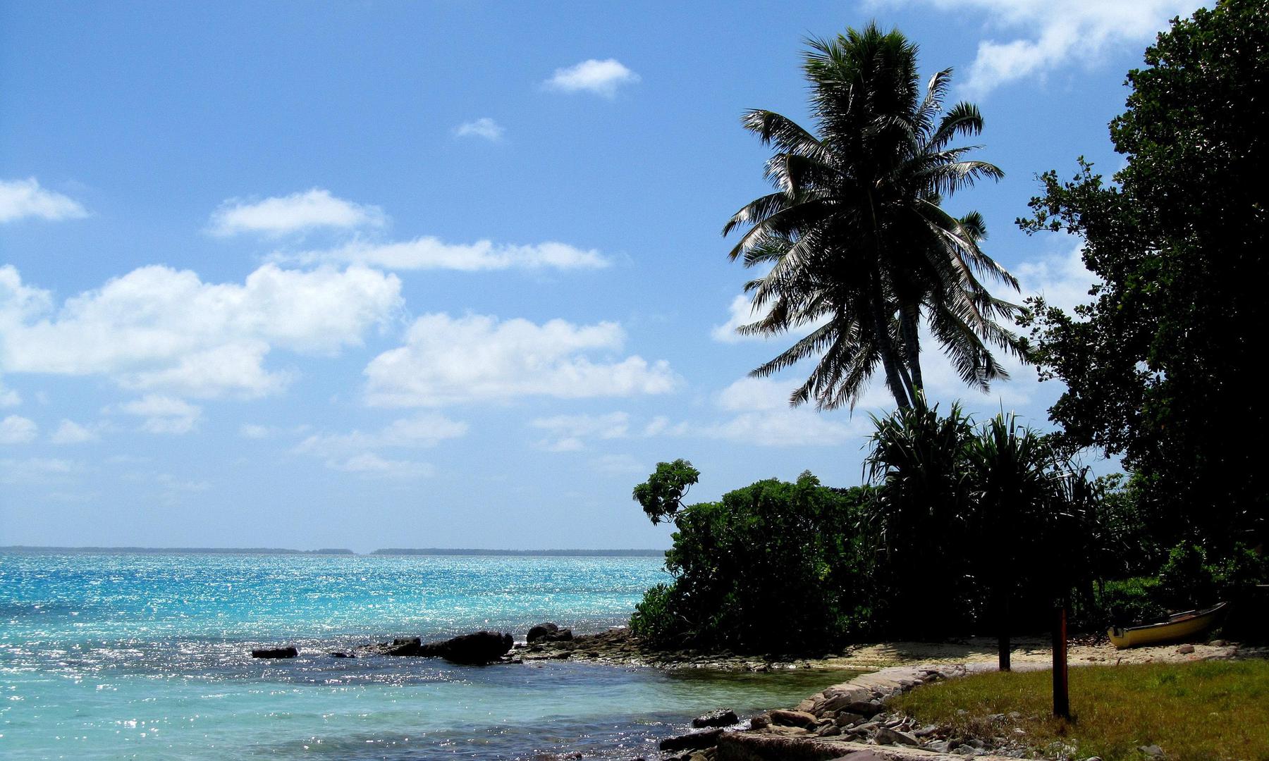Kiribati - Otoci s prosječnom visinom od samo 3 metra. Razina mora ovdje raste čak četiri puta brže od svjetskog prosjeka.