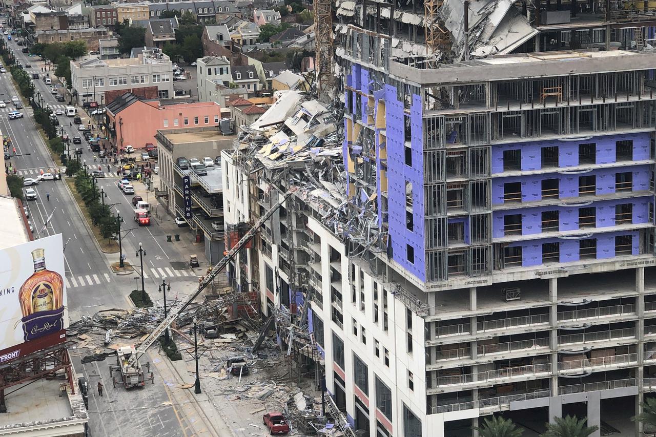 Urušen hotel u New Orleansu