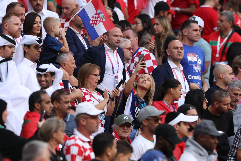 KATAR 2022 - Roditelji i sestra Luke Modrića pratili utakmicu Maroka i Hrvatske
