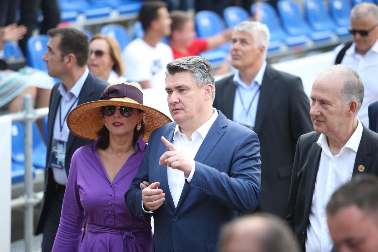 Dolazak uzvanika na trkalište 305. Sinjske alke