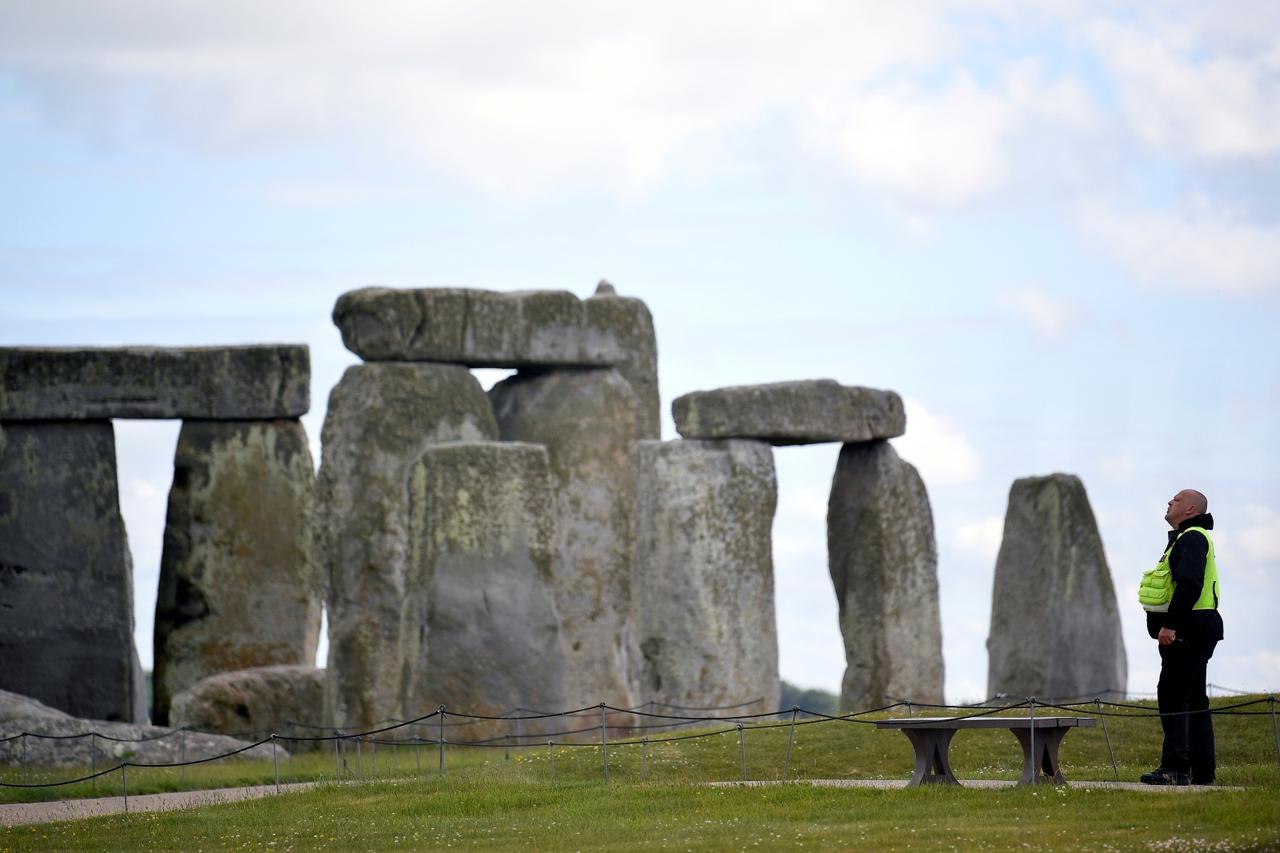FILE PHOTO: Summer Solstice celebrations at the Stonehenge stone circle amid the the coronavirus disease (COVID-19) outbreak, near Amesbury