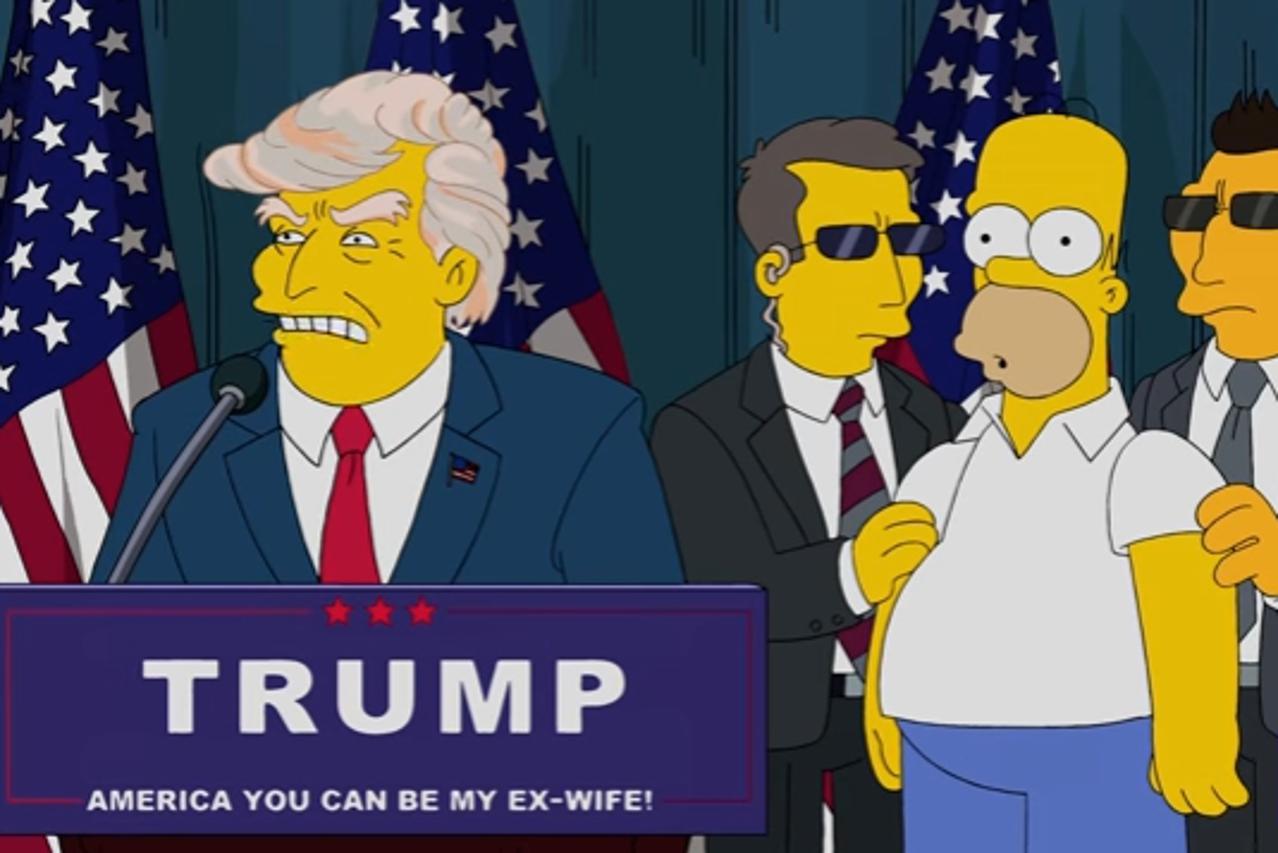 Trump se pojavio i u novijoj epizodi Simpsona iz 25. sezone