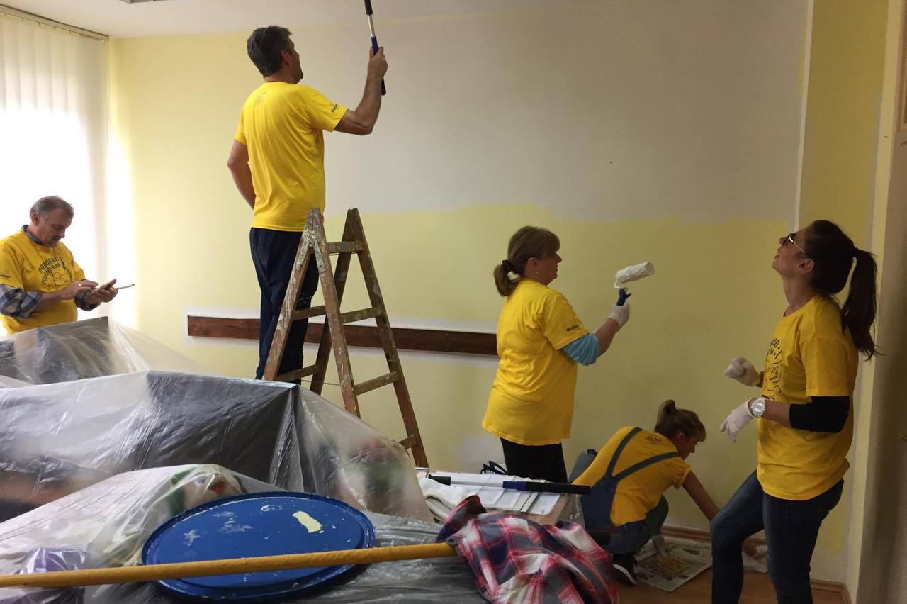 Volonteri s Kvarnera uređuju Centar za rehabilitaciju u Rijeci i DV u Kraljevici