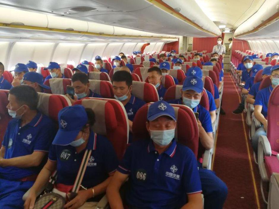 Kineski radnici na putu za Hrvatsku