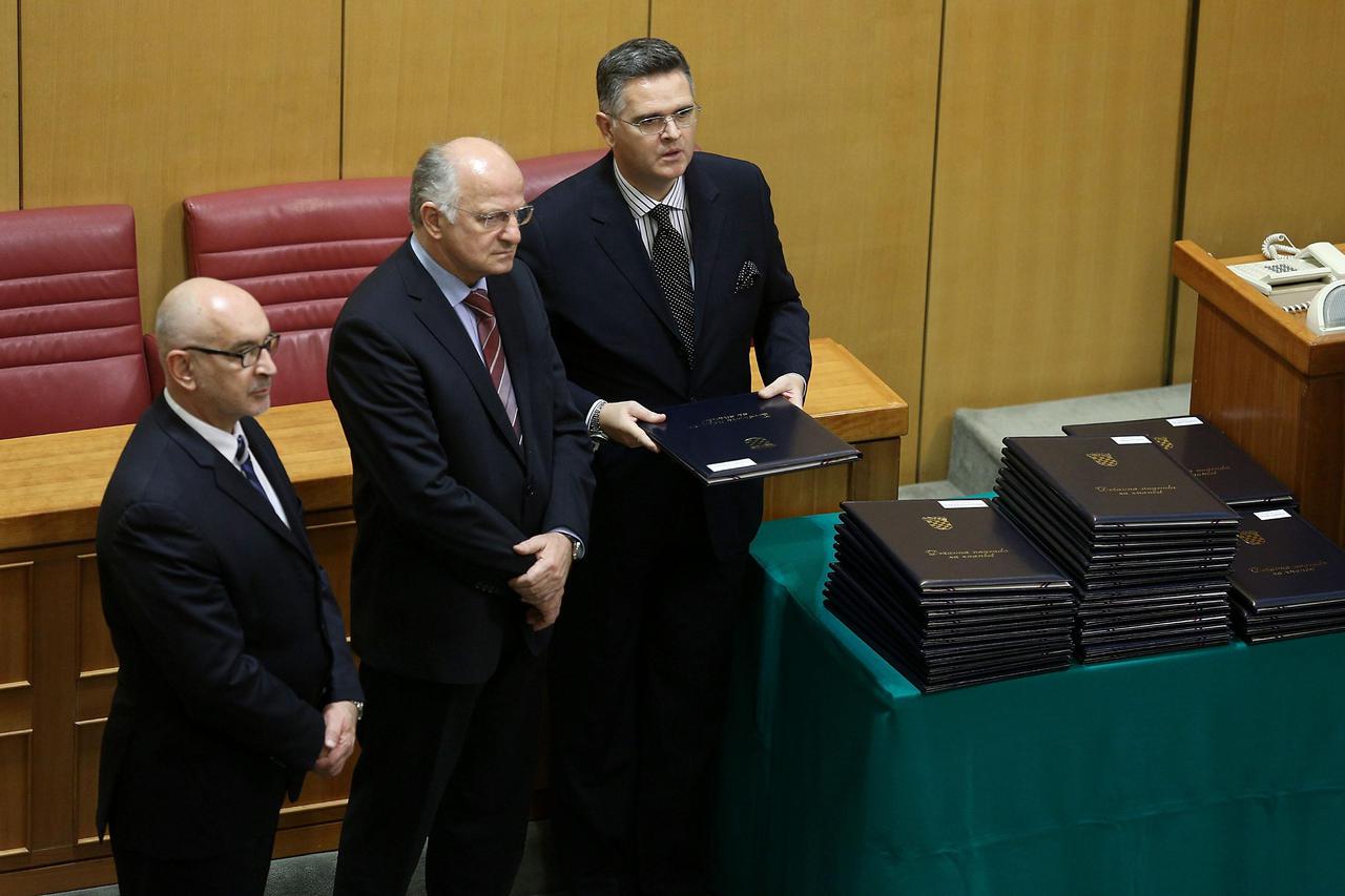 U Saboru dodijeljene Državne nagrade za znanost