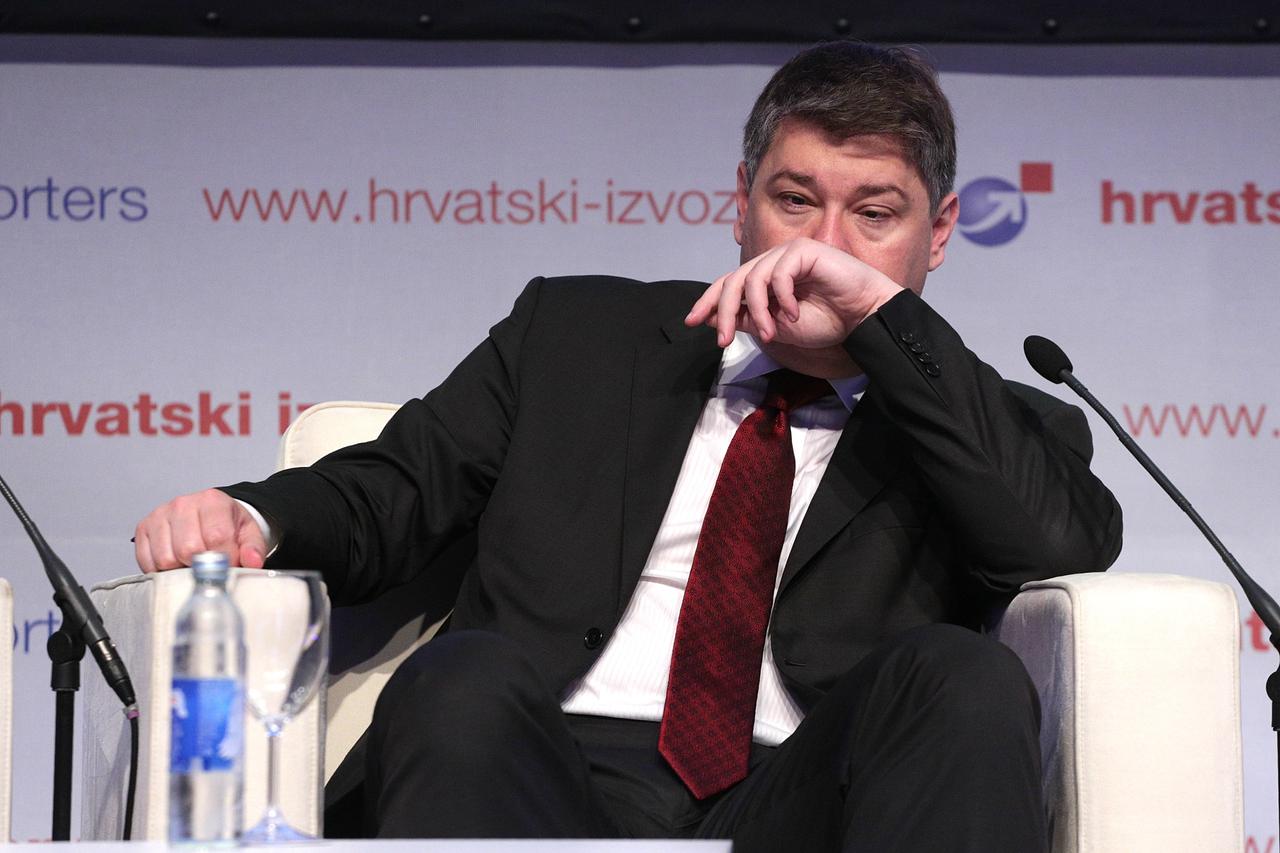 01.06.2015., Zagreb - U hotelu Westin odrzana je Konferencija udruge Hrvatskih izvoznika.  Boris Lalovac.  Photo: Zarko Basic/PIXSELL
