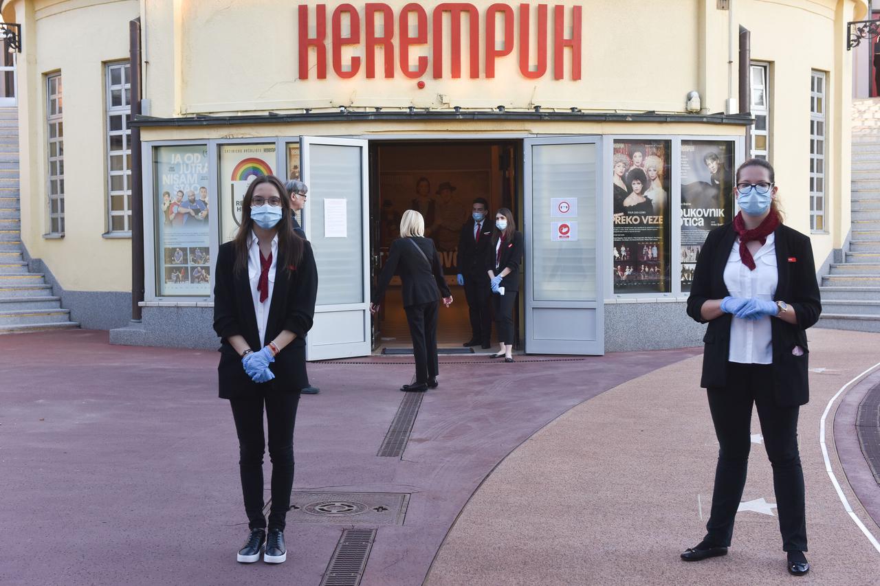 Zagreb: Predstavom Gruntovčani ponovno otvoreno kazalište Kerempuh