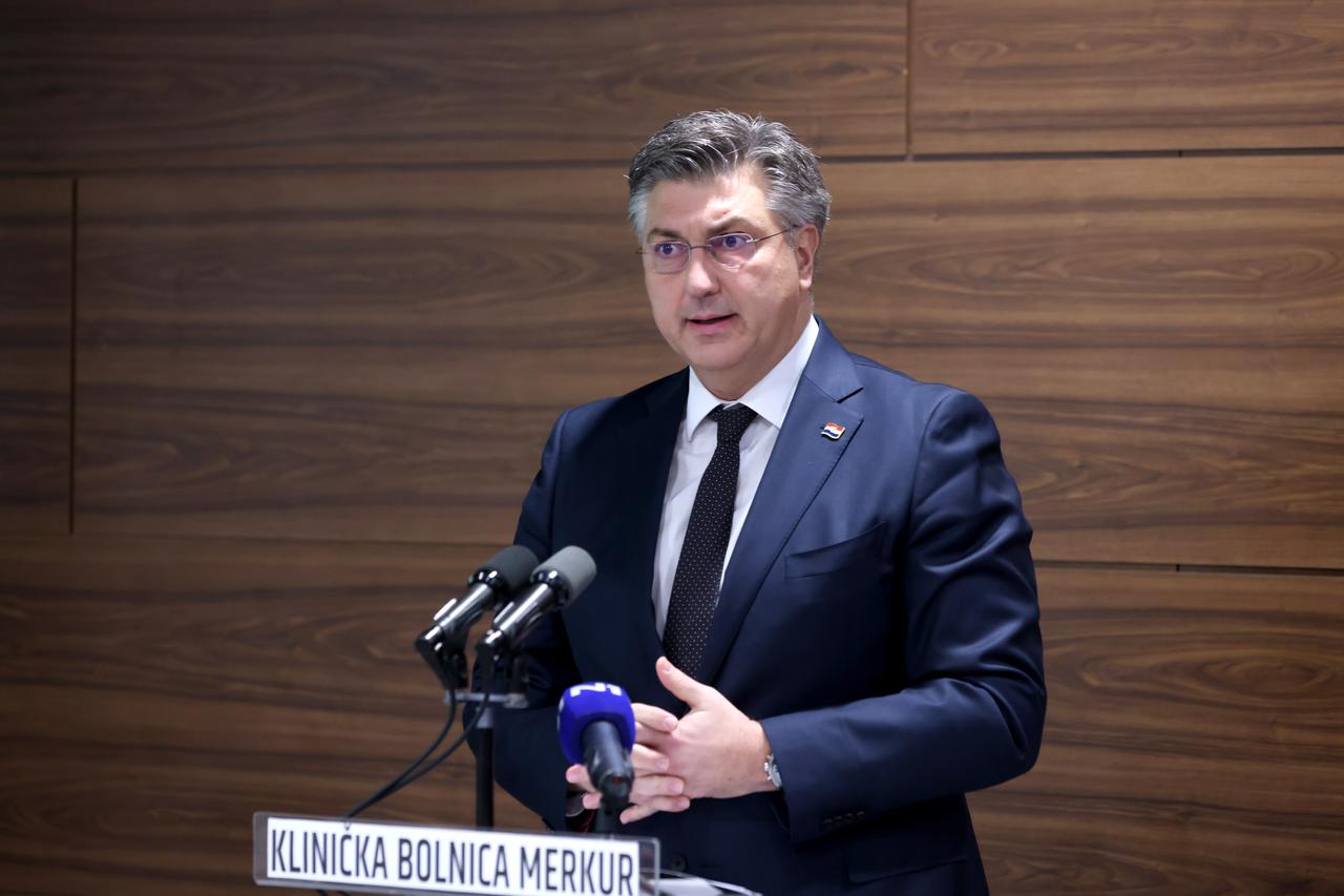Zagreb: Svečano otvorenje cjelovito obnovljene zgrade KB Merkur