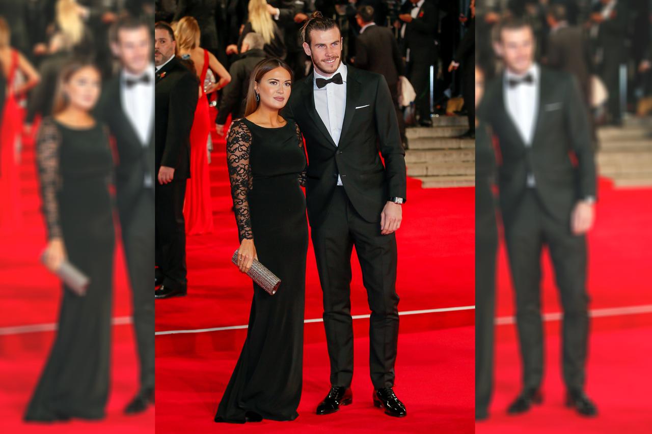 Gareth Bale i Emma Rhys-Jones
