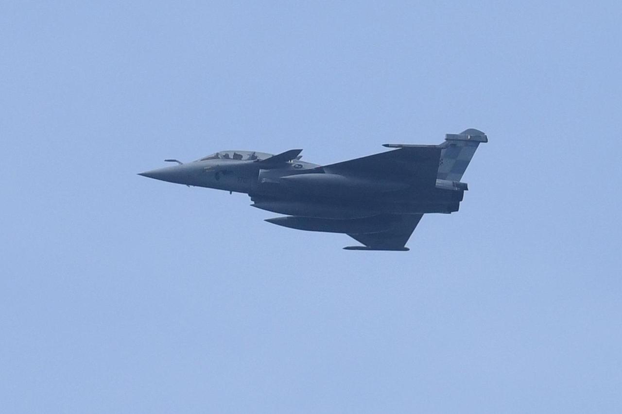 Šibenik: Prelet Rafaleia povodom sve?anog obilježavanja 29. obljetnice vojno-redarstvene operacije Bljesak