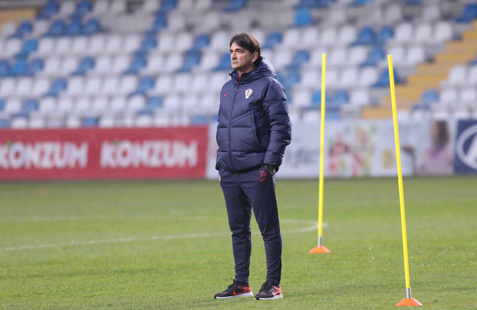 21.03.2023., Split - Na stadionu Hrvatski vitezovi odrzan je trening hrvatske nogometne reprezentacije uoci utakmice kvalifikacija za EURO 2024. koju igraju protiv Walesa. Photo: Ivo Cagalj/PIXSELL