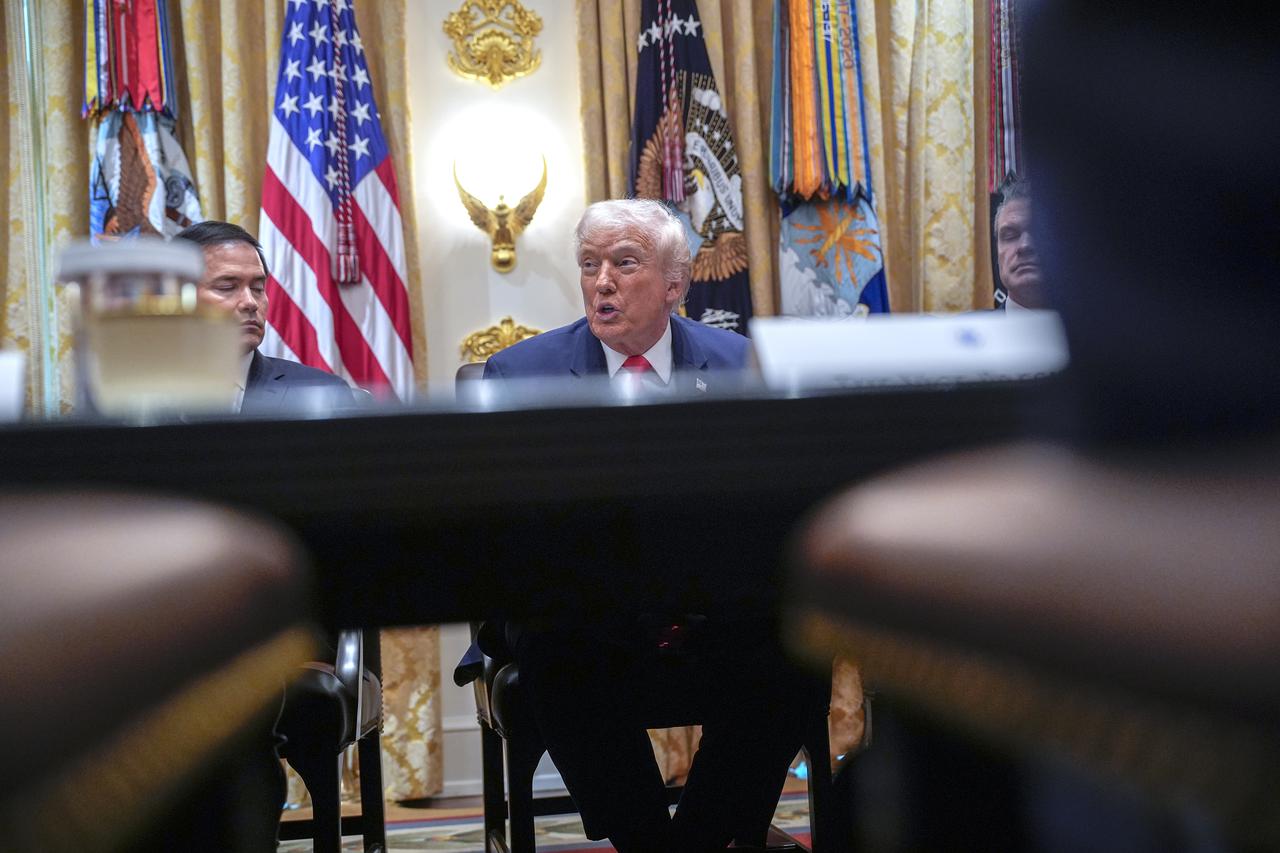 Trump Holds a Cabinet Meeting - Washington, DC