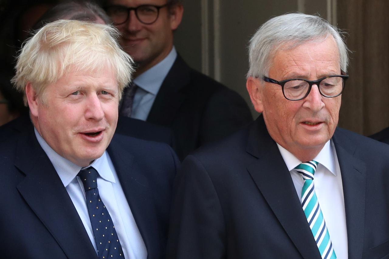 Sastanak Borisa Johnsona i Jean-Claudea Junckera