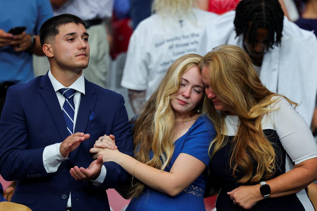 Memorial service for slain conservative commentator Charlie Kirk, in Glendale