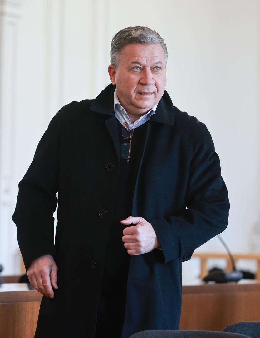11.02.2025., Osijek - Mario Mandzukic sjedocio na sudjenje Mamicima. Damir Vrbanovic Photo: Davor Javorovic/PIXSELL