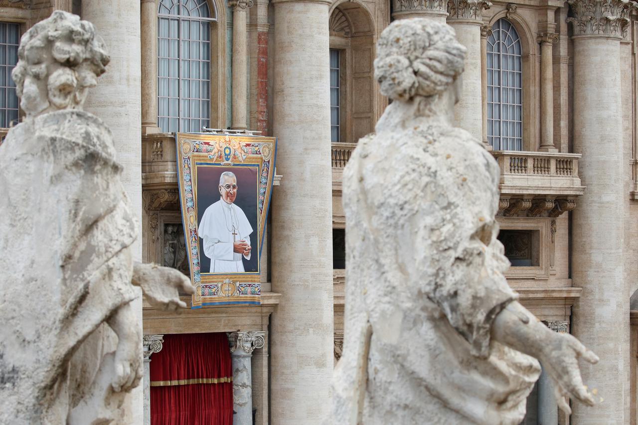 Pope John Paul I is beatified at the Vatican