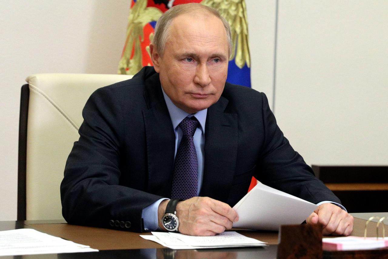 Russia President Putin takes part in launch of Amur Gas Processing Plant