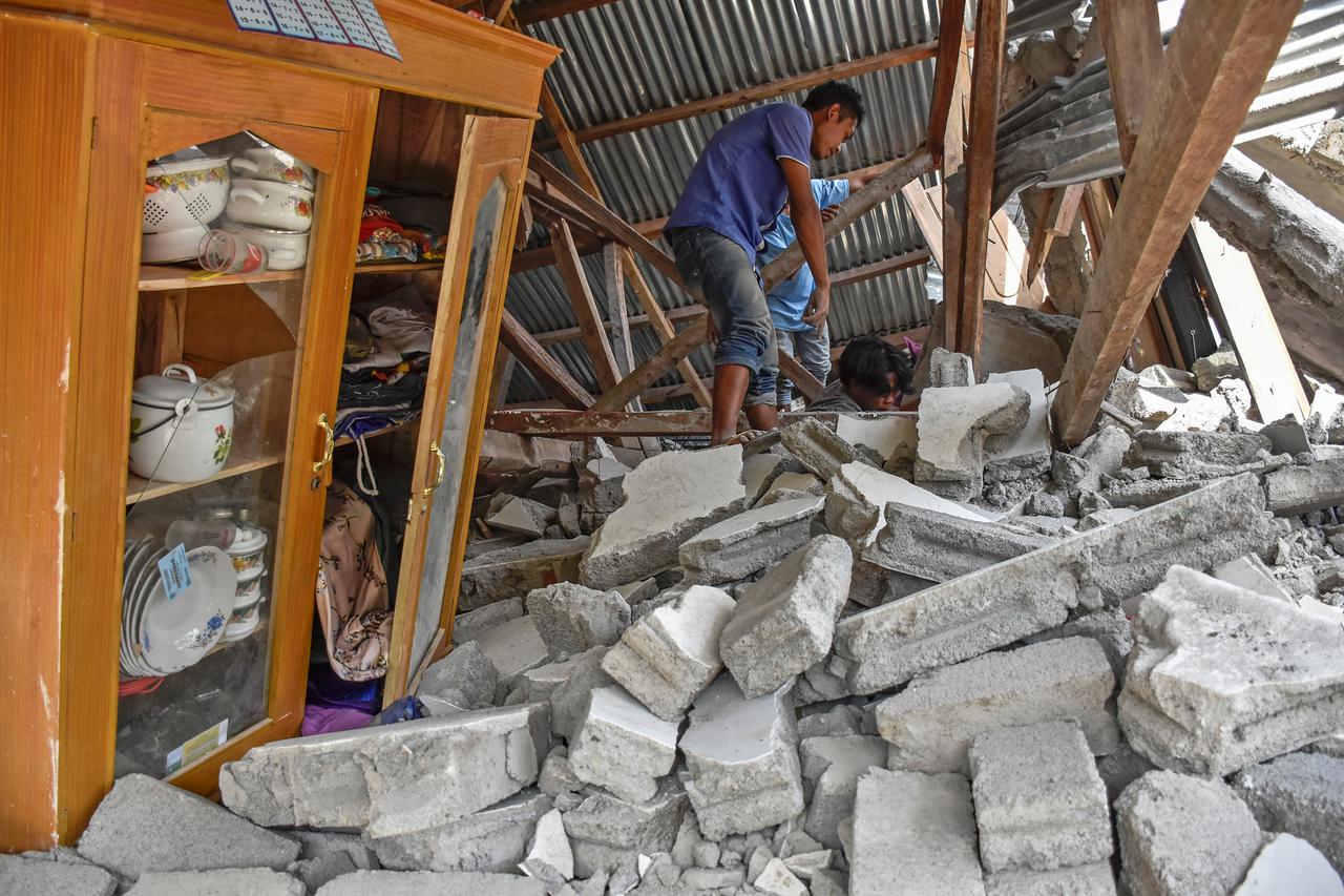 potres na otoku Lombok