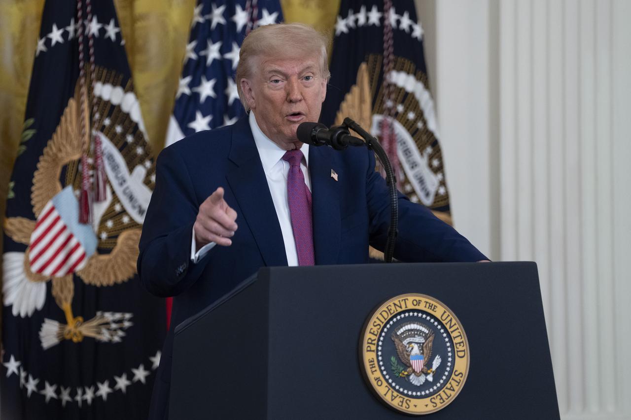 President Donald J Trump participates in a Bill Signing Ceremony