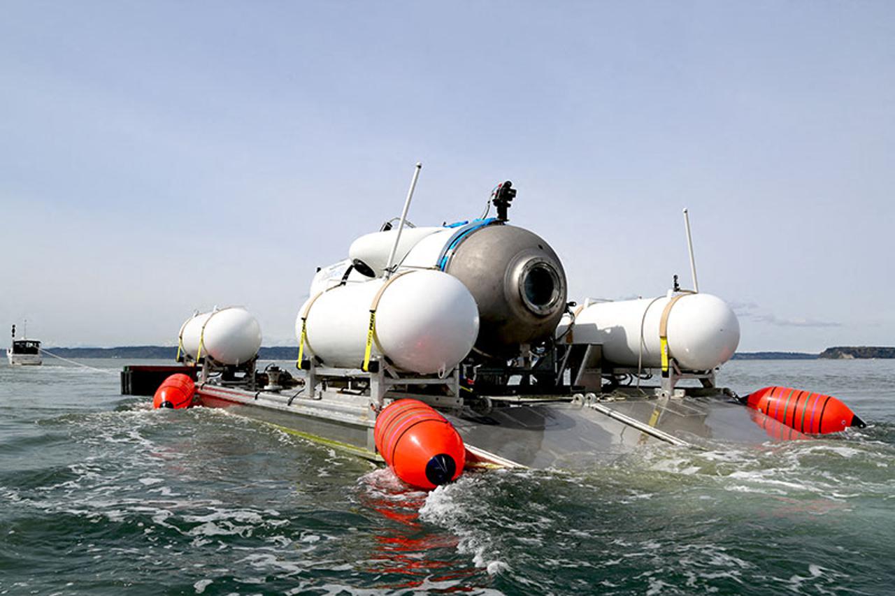 Deployment to the search area of a missing OceanGate Expeditions submersible
